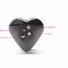 Вибромассажёр MYSTIM HEART'S DESIRE с электростимуляцией, чёрный 46549